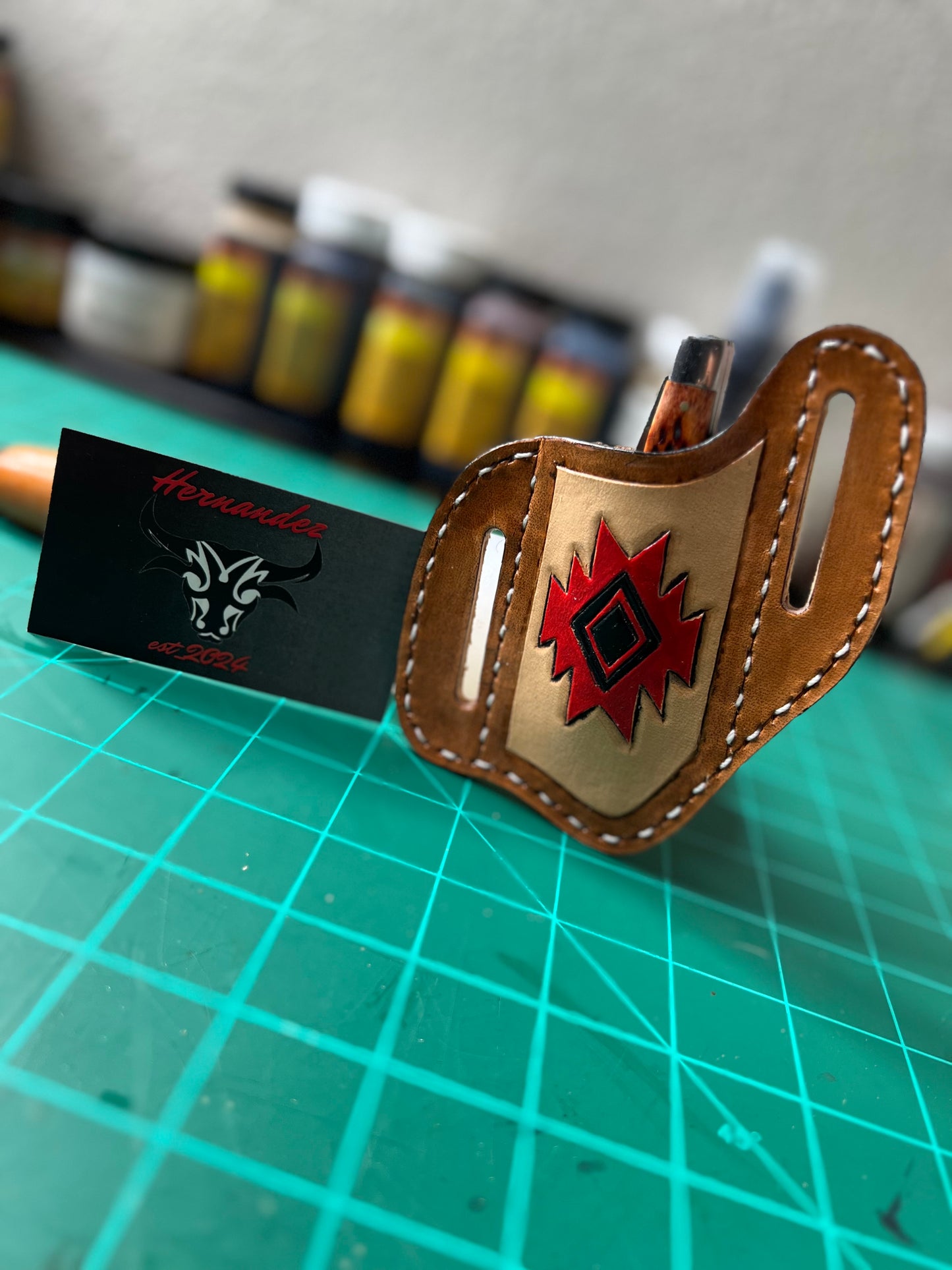 Knife Sheath tribal