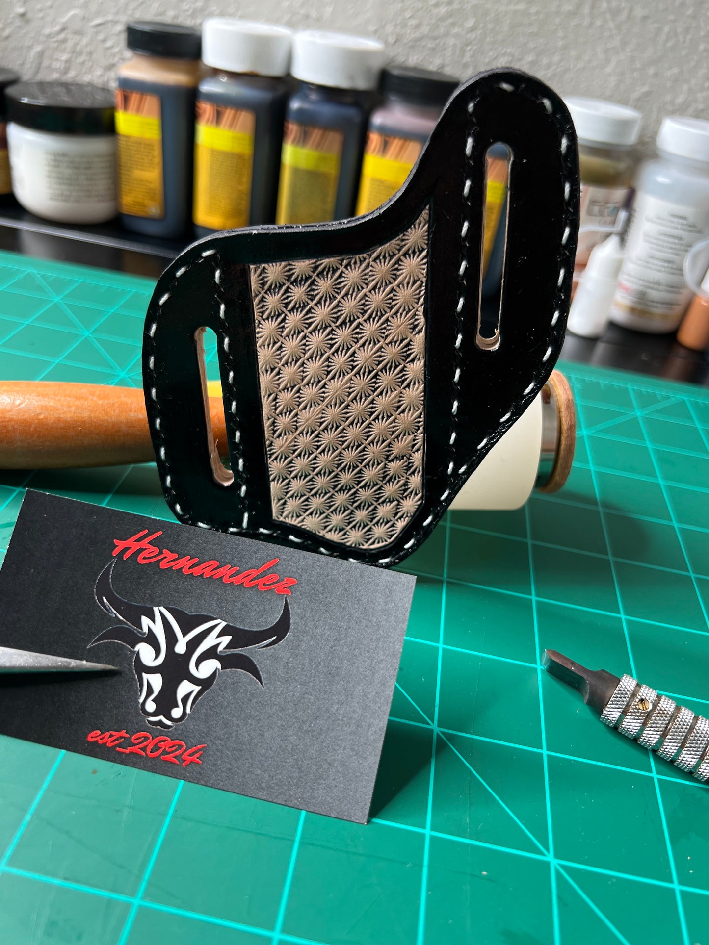 Knife Sheath Cincelado