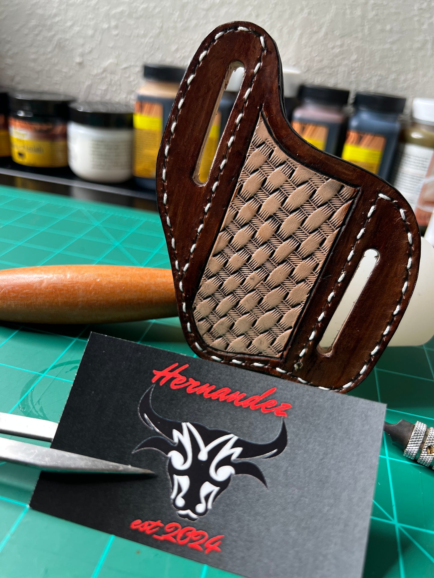 Knife Sheath Cincelado