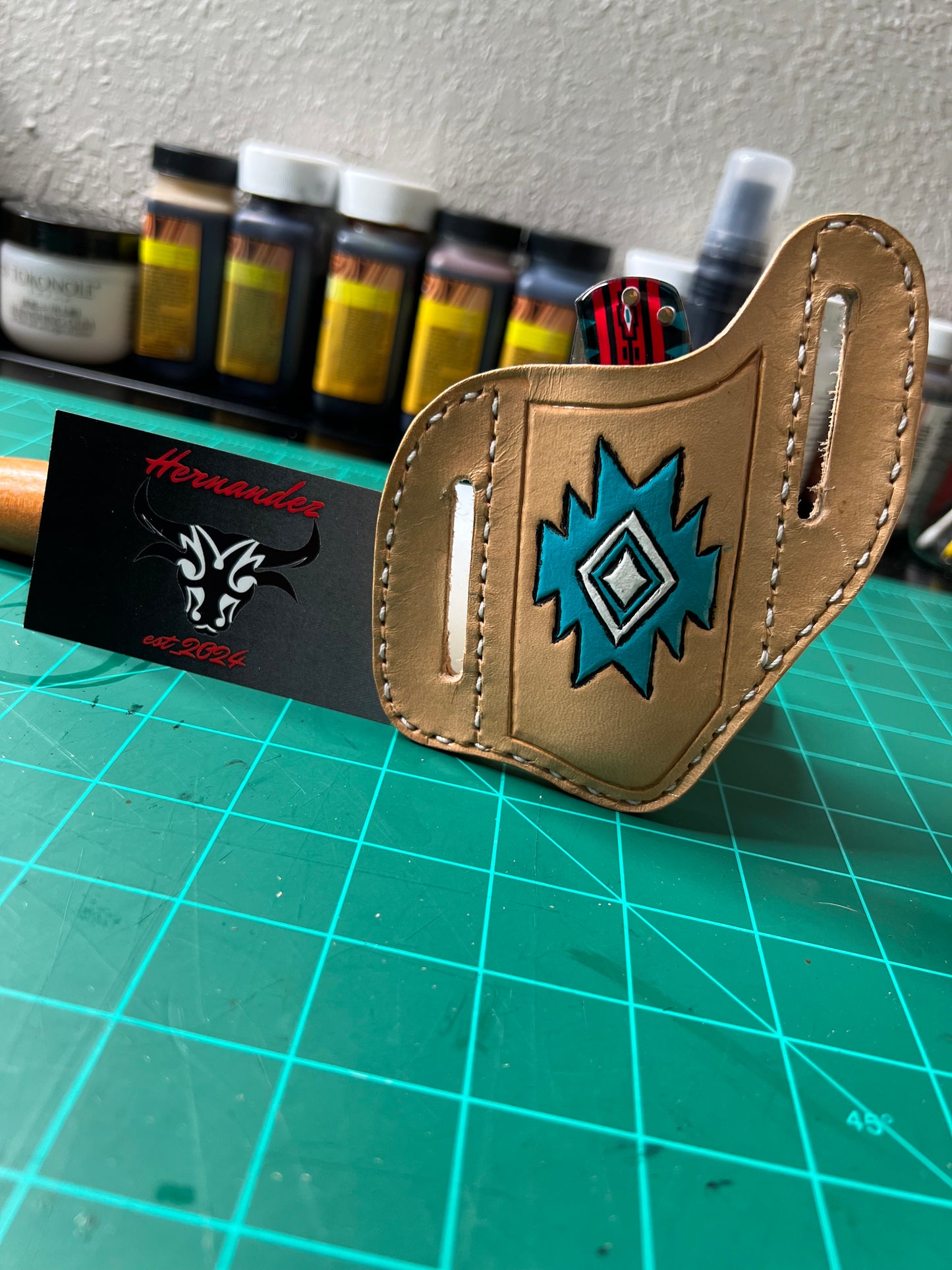 Knife Sheath tribal